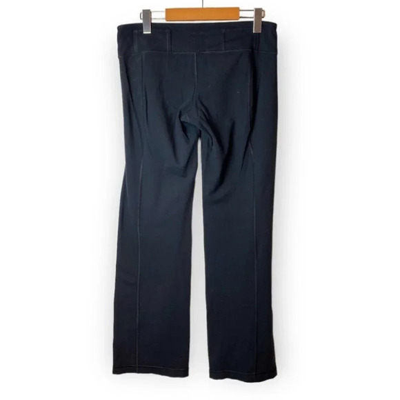 Lululemon Black Straight Leg Pants w Belt Loops - Picture 2 of 8